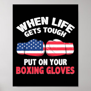 Fitness Boxing Ring - I Love Kickboxing Poster