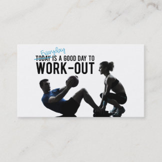 fitness business card