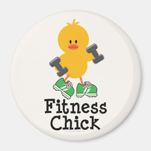 Fitness Chick Magnet