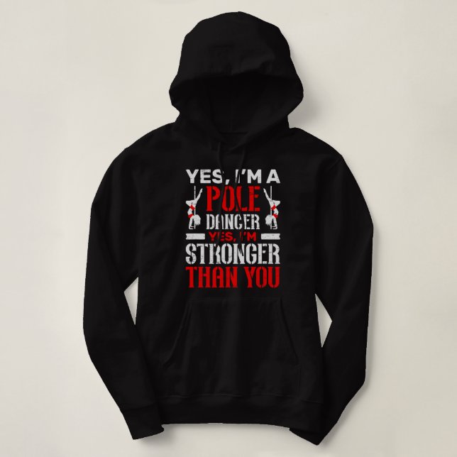 Fitness Dancer Dance Instructor 1 Hoodie (Design Front)