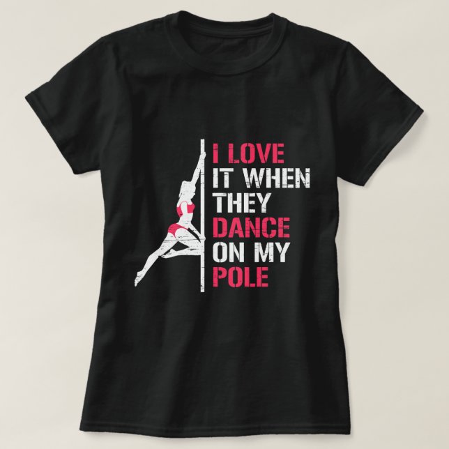 Fitness Dancer Dance Instructor T-Shirt (Design Front)