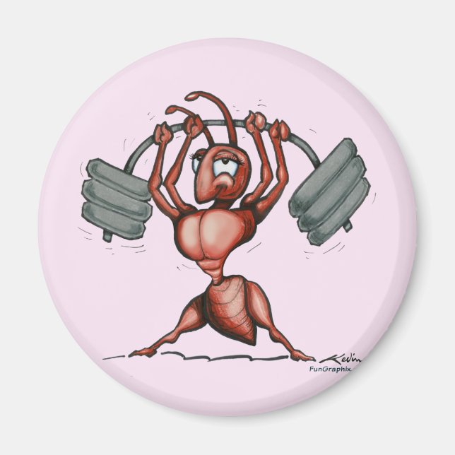 Fitness Diva Magnet (Front)