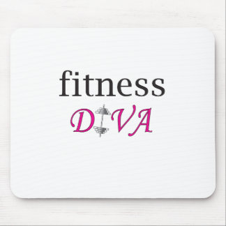 Fitness Diva Mouse Pad