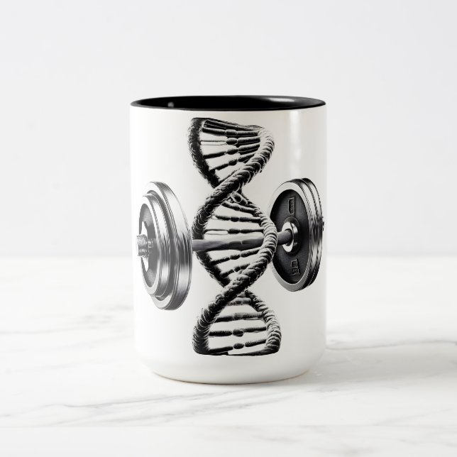 Fitness DNA Two-Tone Performance Mug (Center)