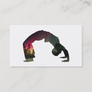fitness double exposure loyalty program card