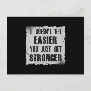 Fitness Exercise Gym Workout Sport Funny Gift Idea Postcard