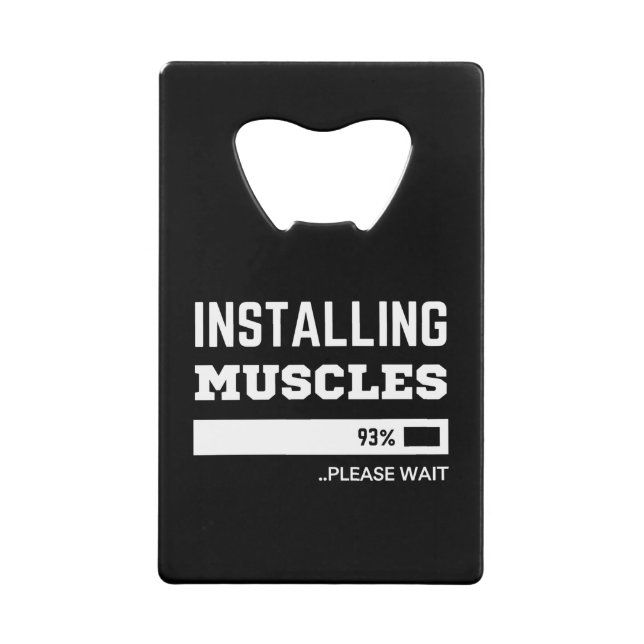 Fitness  Funny Workout Installing Muscles (Front)