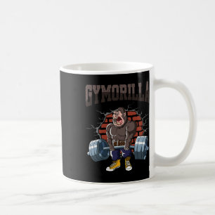 Fitness Gorilla Gymorilla Deadlift Workout Trainin Coffee Mug