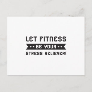 Fitness Gym Dance Dancing Sport Workout Work Gift Postcard