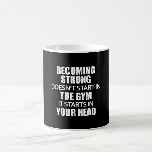 Fitness Gym Exercise Sport Workout Funny Gift Idea Coffee Mug (Center)