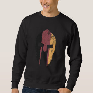 Fitness Gym Exercise Workout German Funny Gift Sweatshirt