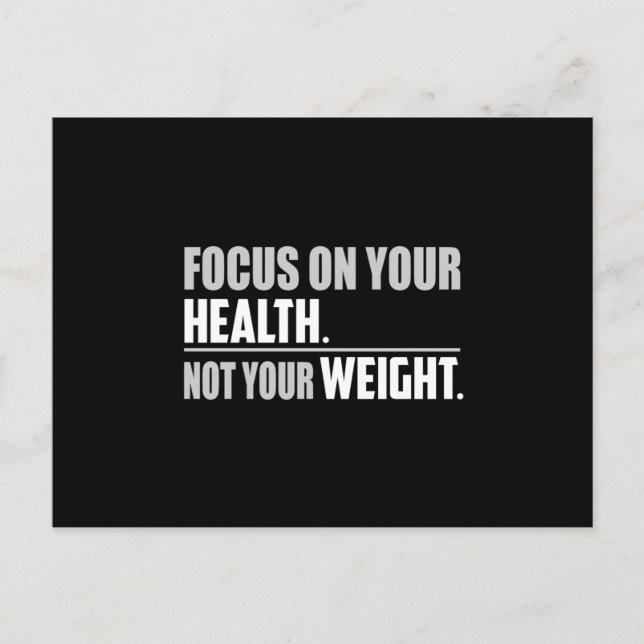 Fitness Gym Exercise Workout Sport Funny Gift Idea Postcard (Front)