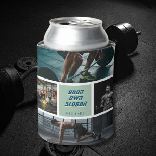 Fitness gym fit bodybuilding gift accessory can cooler