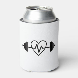FITNESS GYM IS LIFE CAN COOLER