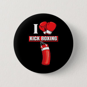 Fitness Gym Kickboxing Boxing For Men Women Kids M 6 Cm Round Badge