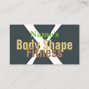 Fitness/GYM/Personal Trainer Business Card