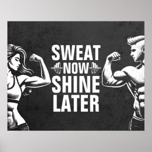 Fitness Gym Workout Bodybuilding Motivational Poster