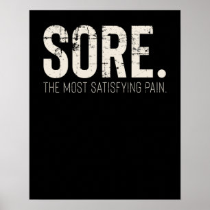 Fitness Gym Workout Motivational Quote Poster
