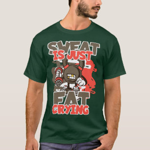 Fitness Gym Workout Slimming Sweat  T-Shirt