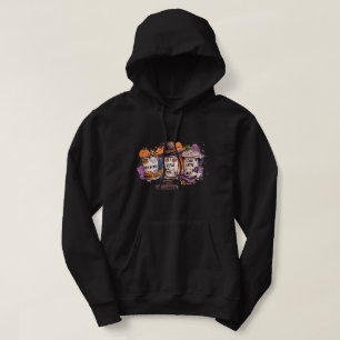 Fitness Halloween 🎃 Protein, BCAA & Café Latte Hoodie