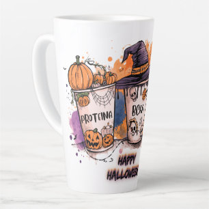 Fitness Halloween 🎃 Protein, BCAA & Café Latte Mug