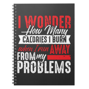 Fitness Hater Calories Diet Avoid Workout Notebook