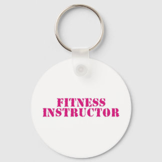Fitness Instructor/Pink Key Ring