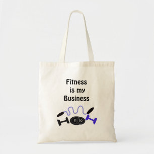 Fitness is my Business Tote Bag