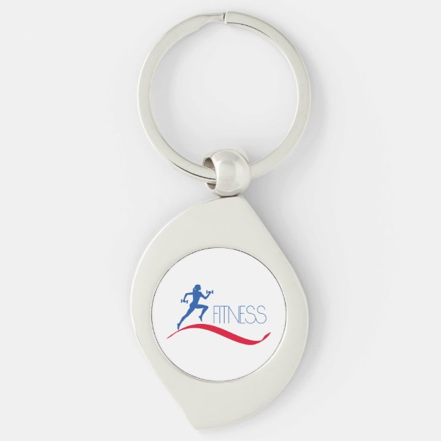 Fitness Key Ring (Front)