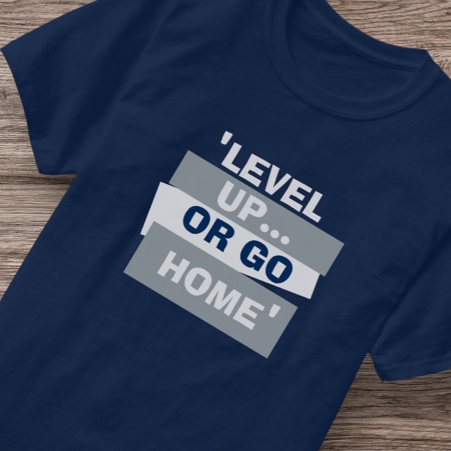 Fitness Level Up Sports Fit Activewear Retro T-Shirt (Creator Uploaded)