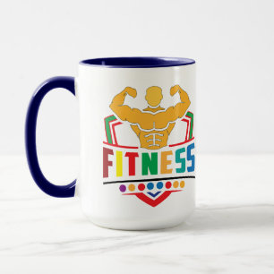 Fitness Lifestyle – Train Hard Stay Strong Mug