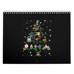 Fitness Lover Gymnastic Instrument Christmas Tree Calendar