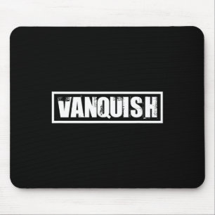 Fitness Lovers Vanquish Fitness Trainer Bodybuilde Mouse Pad