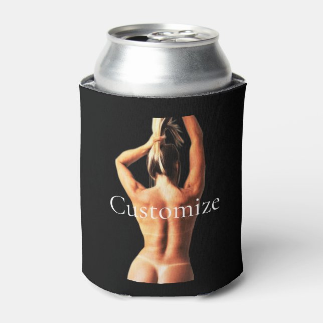 Fitness Model Tanlines Thunder_Cove  Can Cooler (Can Front)