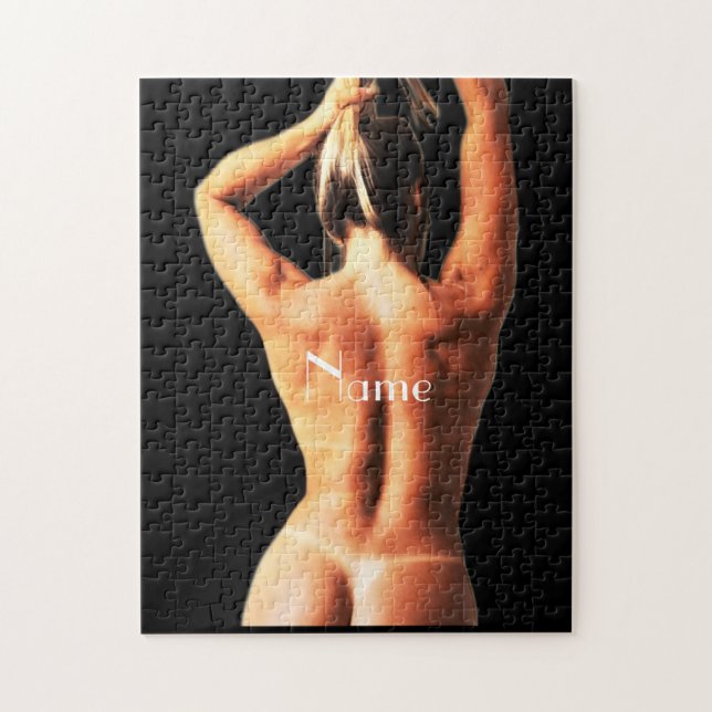 Fitness Model Tanlines Thunder_Cove  Jigsaw Puzzle (Vertical)