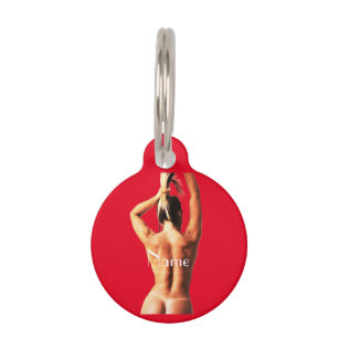 Fitness Model Tanlines Thunder_Cove Pet Tag