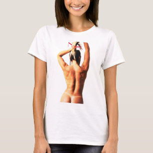 Fitness Model Tanlines Thunder_Cove T-Shirt