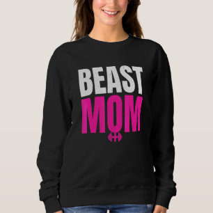 Fitness Moms - Womens Gym Exercise - Workout Motiv Sweatshirt
