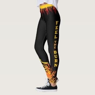 Fitness Motivation BLACK Leggings