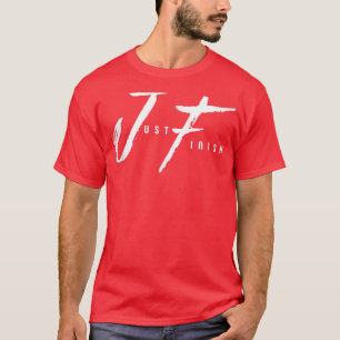 Fitness Motivation- Just Finish Bold T-Shirt