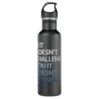 Fitness Motivation Shirt Inspirational Quote Fitne 710 Ml Water Bottle