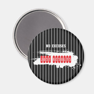 Fitness motivational magnet