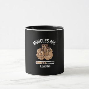 Fitness Muscle Loading Bullock Ox Sport Gym Mug
