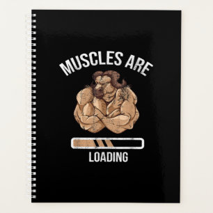 Fitness Muscle Loading Bullock Ox Sport Gym Planner