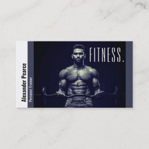 Fitness Personal Trainer   Active Sports Business Card