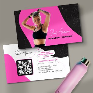 Fitness Personal Trainer Business Card