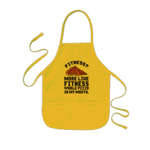 Fitness Pizza Kids Apron