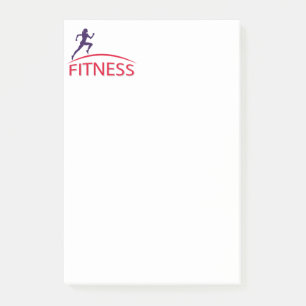 Fitness Post-it Notes