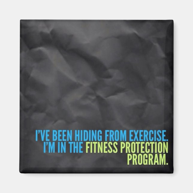 FITNESS PROTECTION PROGRAM MAGNET (Front)