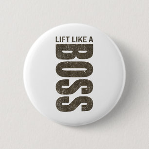 Fitness Quote Y2k Gym Training Ck Print Yoga Sport 6 Cm Round Badge
